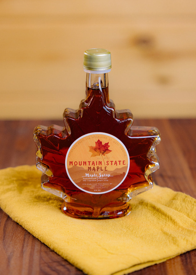 Large Maple Leaf Glass