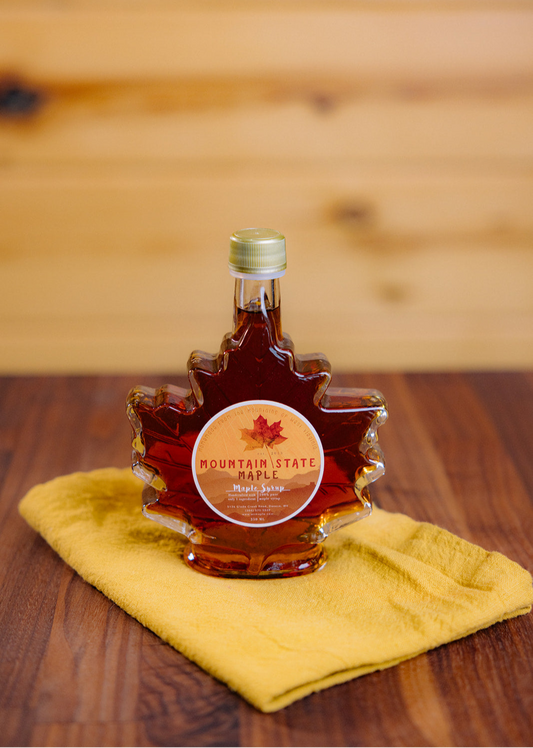 Large Maple Leaf Glass
